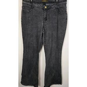 South Pole Jeans Sz 18 Womens Plus Medium Back Wash MidRise Pocket Bling Grunge